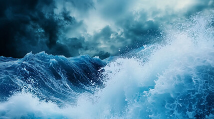 Frosty Mint Glaciers Calving in Stunning Landscape Photography