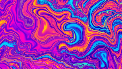 Obraz premium A vibrant abstract pattern of colorful lines forms a seamless decorative backdrop