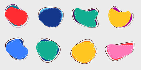 Creative Label Text Background Collection for Emphasis, Sale, Discount, Lower Third, Title and Poster Element