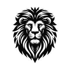 Obraz premium Lion Head Logo and Lion Head tattoo, face, leo, leon, king, lion head, Africa