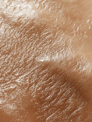 Fototapeta premium A close up view of human skin surface texture