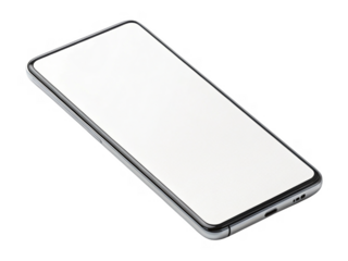 sleek smartphone with minimalist design, showcasing advanced technology and smooth surface