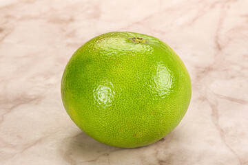 Green ripe fruit sweetie citrus