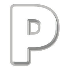 Letter p