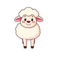 Curious Brown-Faced Sheep