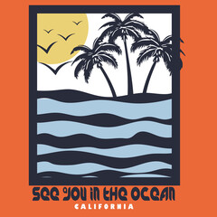See You In The Ocean California.eps
