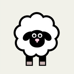 Friendly Sheep Says Hello