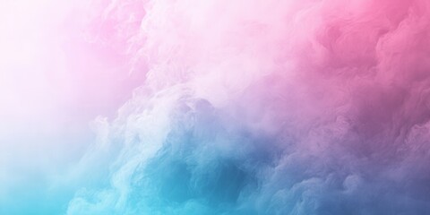 Obraz premium Cloudscape: A surreal scene of clouds painted with pastel hues creating an ethereal atmosphere. Evoking tranquility, peace, and the wonders of nature.