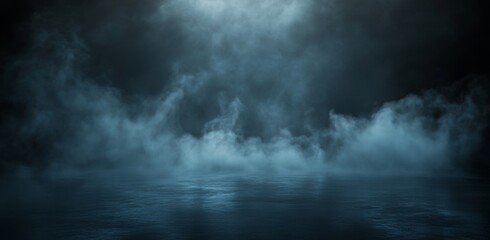 Dark Foggy Studio Scene