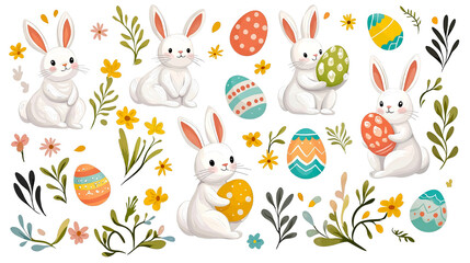 Easter bunny clipart