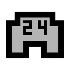 Obraz premium 24 Hour Building 