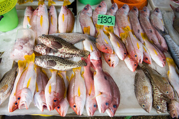 THAILAND CHONBURI SATTAHIP OLD TOWN MARKET