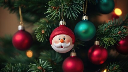 Obraz premium Beautifully adorned front yard showcasing the essence of Christmas spirit