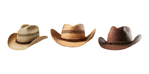 Pack Hat set against transparent background for Fashion Accessories, Headwear Branding, or Stylish Outfit Designs