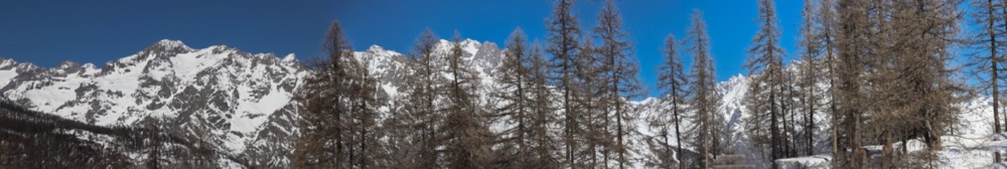 rando raquette au dessus de Puy-Saint-Vincent