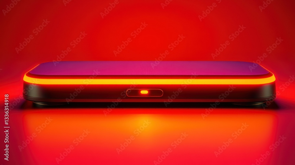 Poster a close up image of a small electronic device