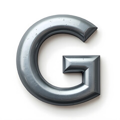 Metallic Letter G