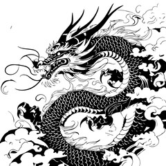 chinese dragon tattoo