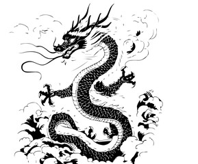 chinese dragon tattoo