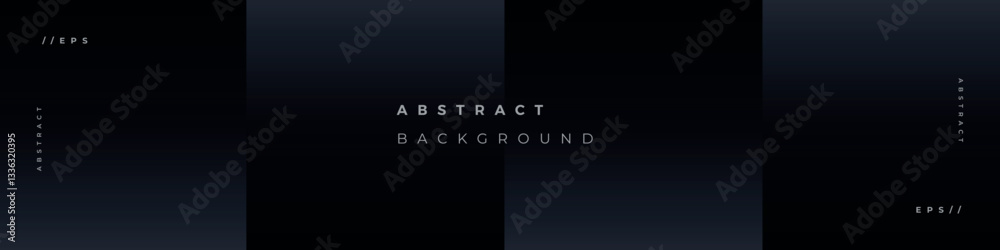 Canvas Prints linkedin banner gradient black delicate elegant abstract background