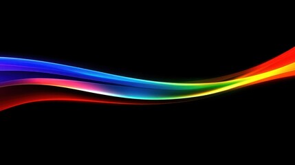 A flowing abstract design displaying waves of vibrant colors