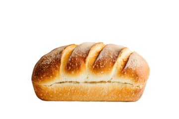 png format for copy and paste, fragrant crispy freshly baked bread without background