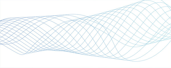 Vector abstract Technology flow grid blend curve wave line digital isolated energy Abstract  blue light blend paper wave line. abstract gradient transparent tech wave curve creative