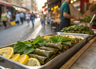 City Market Stuffed Grape Leaves with Fresh Ingredients 