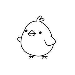 Cute cartoon chic hand drawn doodle