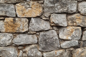 Fototapeta premium Ancient Weathered Stone Wall Texture