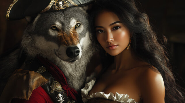 Wolf and Beauty, a Fairytale Romance