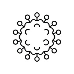 Virus  vector icon stock illustration