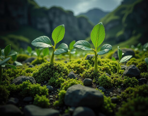 Arctic seed vault backup sprouts, with 1000-year-old plant varieties tested for resilience in Svalbard permafrost