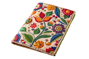 Nakshi Kantha Diary Cover Colorful Patterns