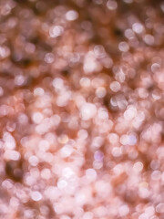 Defocused warm bokeh lights background 