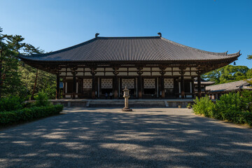 日本、世界遺產、唐招提寺、寺院、奈良、木造建築、鑑真、律宗の総本山