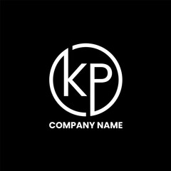 KP circle business logo design