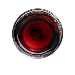 [Transparent Background PNG]Close Up Red Wine Glass