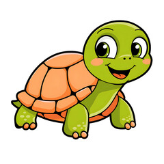 Fototapeta premium turtle cartoon art design