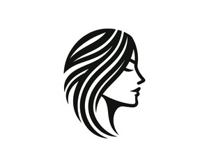 woman with long hair