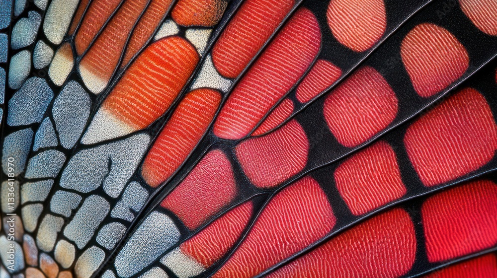Poster a close up view shows abstract textured organic patterns