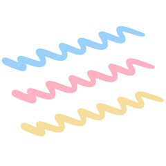 Pastel Wavy Underline