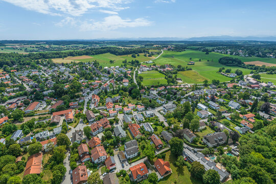 Sommer am Ostufer des Stanberger See rund um die Gemeinde Berg