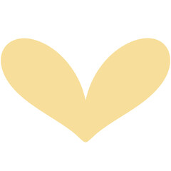 Cute Pastel Hear Doodle