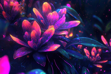 Fototapeta premium colorful flower background