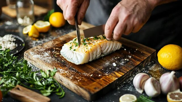 Delicious Baked Cod Fillet Preparation