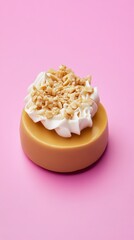 A Delectable Peanut Butter Dessert with Whipped Cream