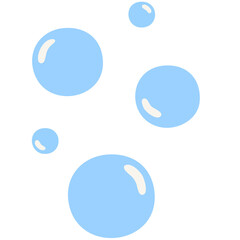 Blue Bubble Doodle