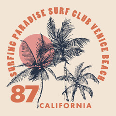 Surfing Paradise Surf Club Venice Beach.eps