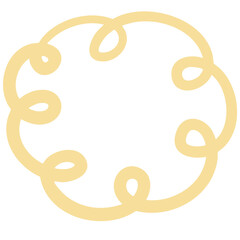 Abstract Cloud Pastel Doodle